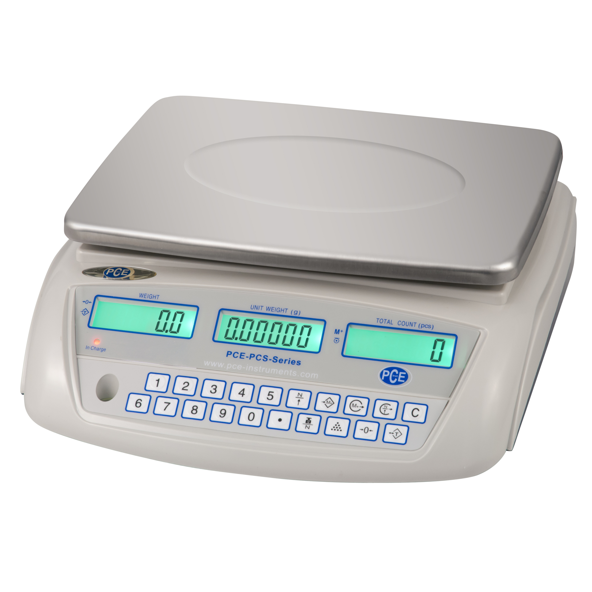 PCE Counting Scale — Portable, Battery or Electric Powered, Model# PCE-PCS 6
